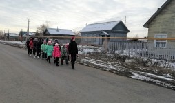 Мини-парад ЮНАРМЕЙСКОГО отряда «Легион»  